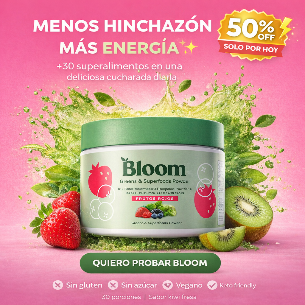 BLOOM JUGO VERDE 🌿