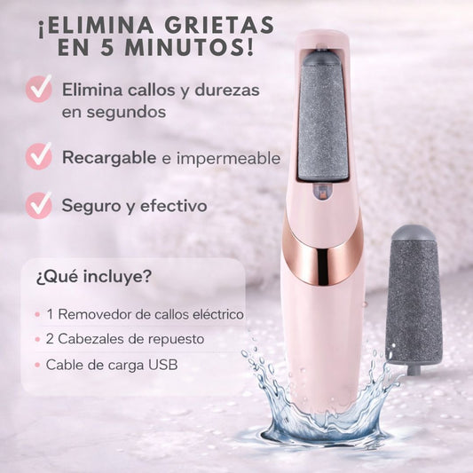 🦶 Eliminador de Callos Eléctrico - Elimina grietas en 5 minutos