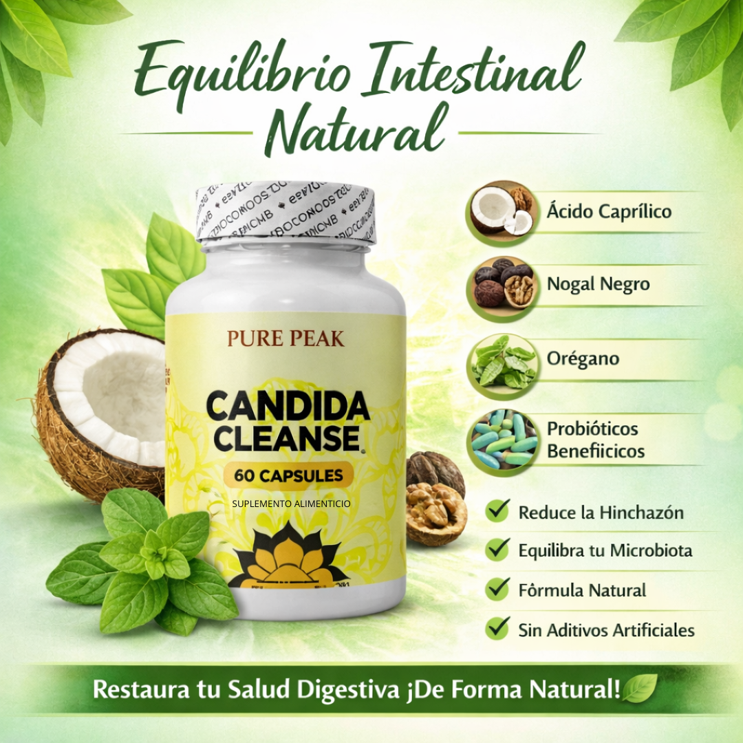 CANDIDA CLEAN CÁPSULAS 🌿